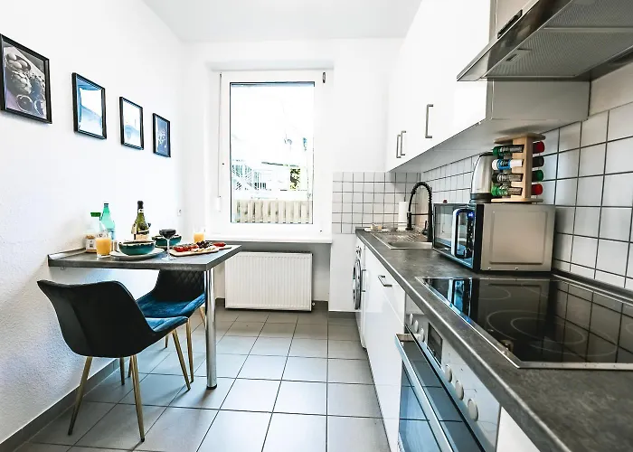 Appartement Zentral-kingsize Bett-playstation 4-hbf Nach Koeln Und Duesseldorf *