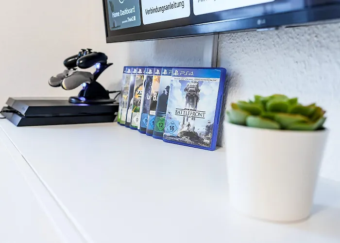 Zentral-kingsize Bett-playstation 4-hbf Nach Koeln Und Duesseldorf *